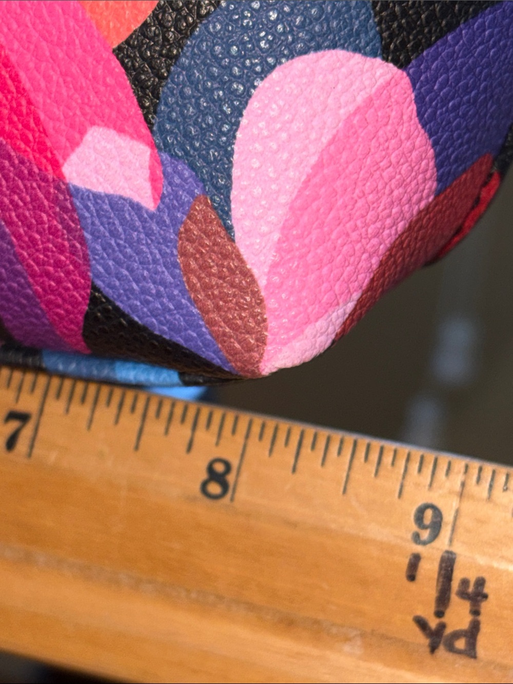 Trina Turk Black Crossbody Bag with Pink, Red & Purple Floral Print - Picture 4 of 12